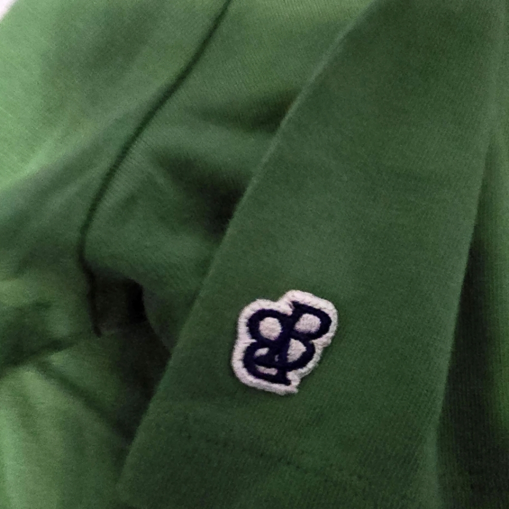 BEAMS BOY for CHAMPION Crewneck Tee - Bright Green